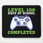 男子 レベル100達成 100日記念 マウスパッド (正面)