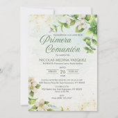 男子・女子　第一聖体拝領の招待状 招待状 (正面)