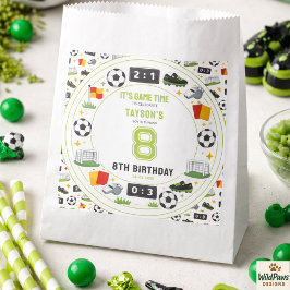 男子 現代スポーツ サッカー 子供 8歳 誕生日パーティー フェイバーバッグ