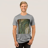 男子「青銅生絹収穫物」 トライブレンドＴシャツ (正面全面)