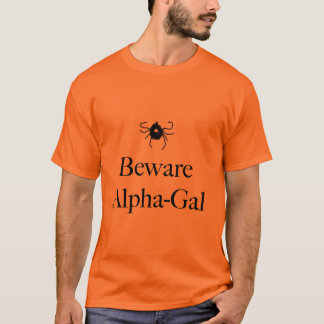 男子Alpha-Gal Tシャツ