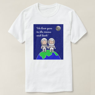 男子Tシャツの祖父母宇宙飛行士Jo Images Tシャツ