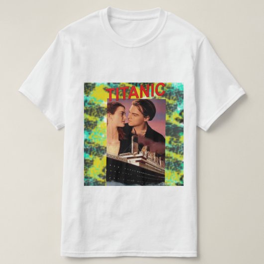 男子Tシャツタイタニック Tシャツ (デザイン正面)
