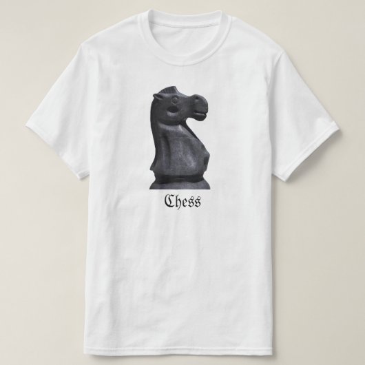 男子Tシャツチェス Tシャツ (デザイン正面)