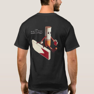 男子Tシャツ引用文。 Tシャツ