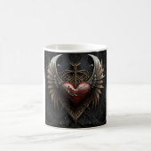 男子Tシャツ コーヒーマグカップ (中央)