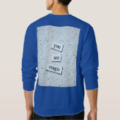 男子Tシャツ スウェットシャツ (裏面)