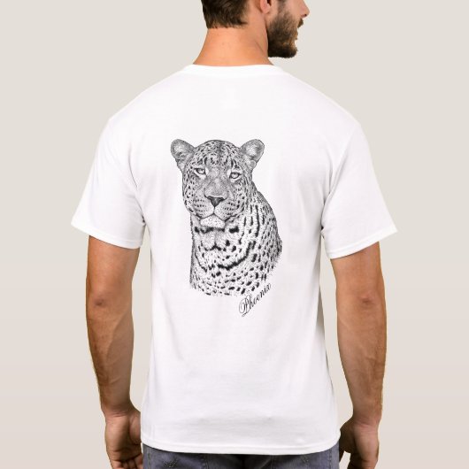 男子Tシャツ – フェニックス Tシャツ (裏面)