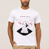 男子Tシャツ/勝者が全てを奪う Tシャツ (正面)