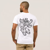 男子Tシャツ Tシャツ (裏面フル)