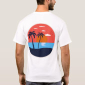 男子Tシャツ Tシャツ (裏面)