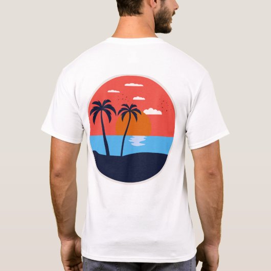 男子Tシャツ Tシャツ (裏面)