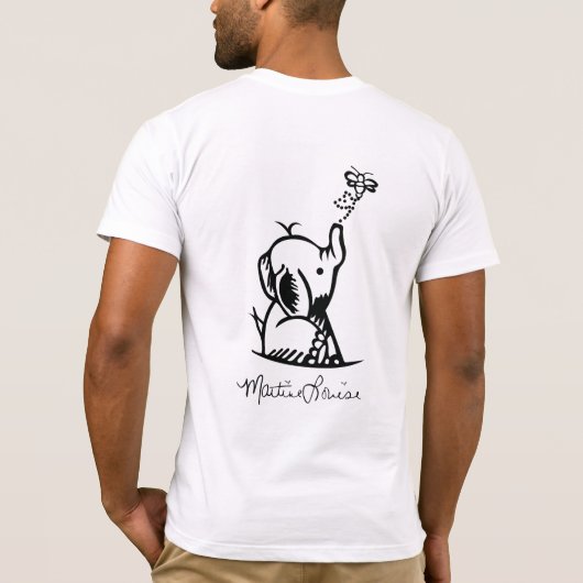 男子Tシャツ Tシャツ (裏面)