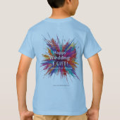 男子Tシャツ Tシャツ (裏面)