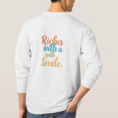 男子Tシャツ Tシャツ (裏面)