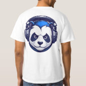 男子Tシャツ。 Tシャツ (裏面)