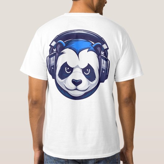 男子Tシャツ。 Tシャツ (裏面)