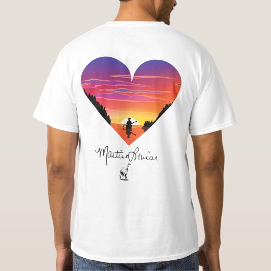 男子Tシャツ Tシャツ (裏面)