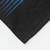 男実在が立ち上がりジェットスキーデザイン フリースブランケット (角)