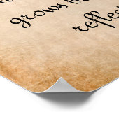 男実在のスマイル...感動的引用文 ポスター (角)