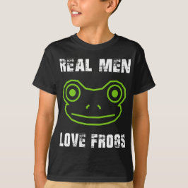 男実在はカエル Tシャツ