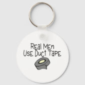 男実在はダクトテープを使用 キーホルダー (正面)