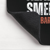男実在はバーベキューおもしろいBbq Grillingの匂い マウスパッド (コーナー)