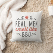 男実在はバーベキューの匂いがする クッション (ブランケット)