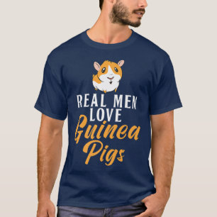 男実在はモルモットを愛 Tシャツ