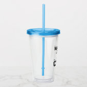 男実在は猫を愛する アクリルタンブラー (右)