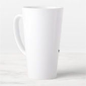 男実在は猫を愛する カフェラテマグ (左アングル)