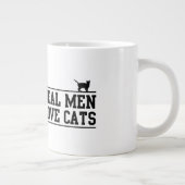 男実在は猫を愛する ジャンボコーヒーマグカップ (右)