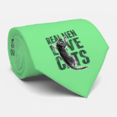 男実在は猫を愛する ネクタイ (ロール)