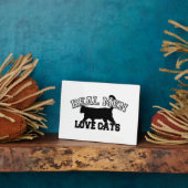 男実在は猫を愛する フォトプラーク (側面)