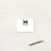 男実在は猫を愛する ポストイット (デスク上)