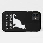 男実在は猫を愛するiPhoneケース Case-Mate iPhoneケース (裏面(横))