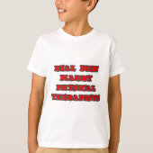 男実在は身体のセラピストと結婚 Tシャツ (正面)