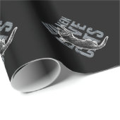 男実在人が猫を愛すグランジスタイル ラッピングペーパー (ロールコーナー)