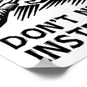 男実在人のおもしろいポスター ポスター (角)