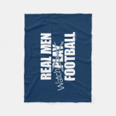 男実在人の監視 フリースブランケット (正面)