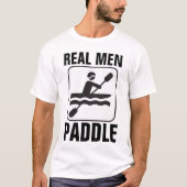 男実在人パドルカヌーTシャツ Tシャツ (正面)