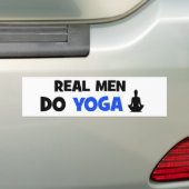 男実在人ヨガおもしろい- Bumper Stickers バンパーステッカー (車上)