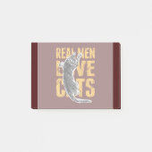 男実在子は赤毛の猫が好き ポストイット (正面)