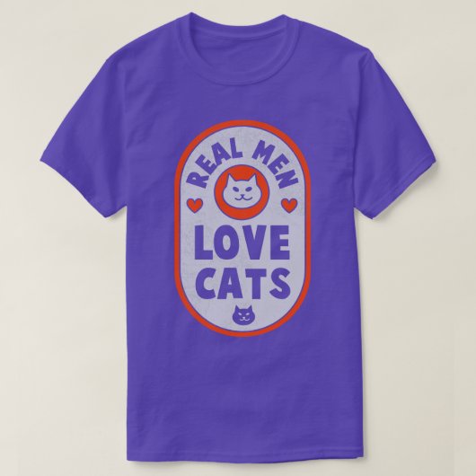 男実在猫猫好き猫オーナーキャットダディf tシャツ (デザイン正面)
