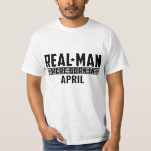 男実在誕生日ギフト – 4月 Tシャツ