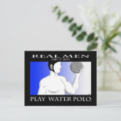 男実在:遊 Water Polo ポストカード (スタンド正面)