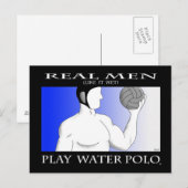 男実在:遊 Water Polo ポストカード (正面/裏面)