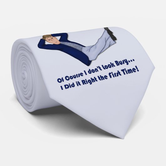 男忙し人 ネクタイ (ロール)