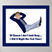 男忙し人 – Office Contest Entry ポスター (正面)