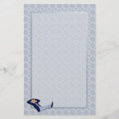 男忙し文具 便箋 (正面)